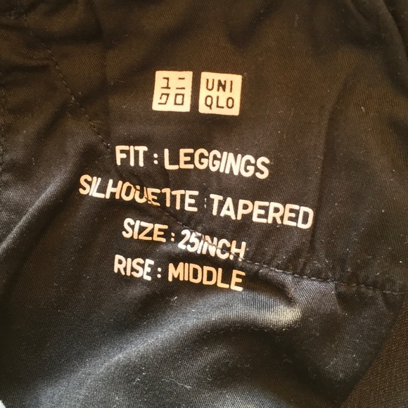 UNIQLO Dark Wash Tapered Legging Jeans Sz 25 - Picture 5 of 6